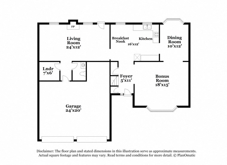 the schematic diagram of the house showing the floor plan