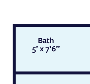 one bedroom apartment floor plan