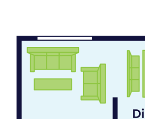 three bedroom townhome for rent floor plan