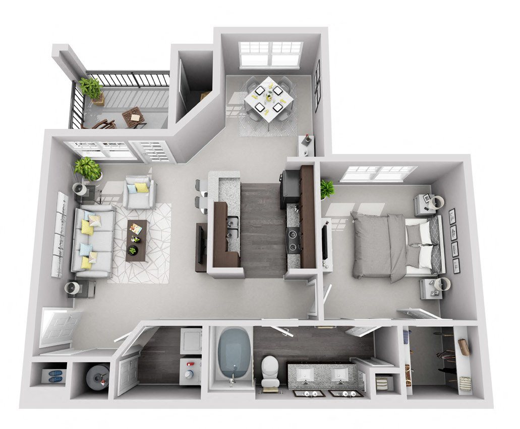Aventura Crossroads - One Bedroom 2S Aventura Crossroads - One Bedroom 2S