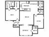 The Barcelona Floor Plan The Barcelona Floor Plan at Preston Pointe at Windermere, Cumming, GA, 30041