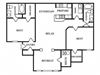 The Montreal Floor Plan The Montreal Floor Plan at Preston Pointe at Windermere, Cumming, Georgia
