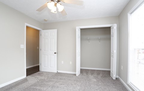 Spacious closets in your bedroom at Karen Lake