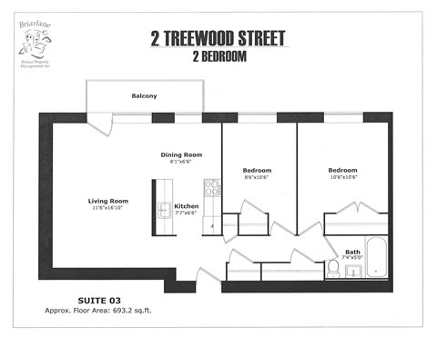 2 Treewood Street Studio-2 Beds Apartment for Rent - Photo Gallery 12