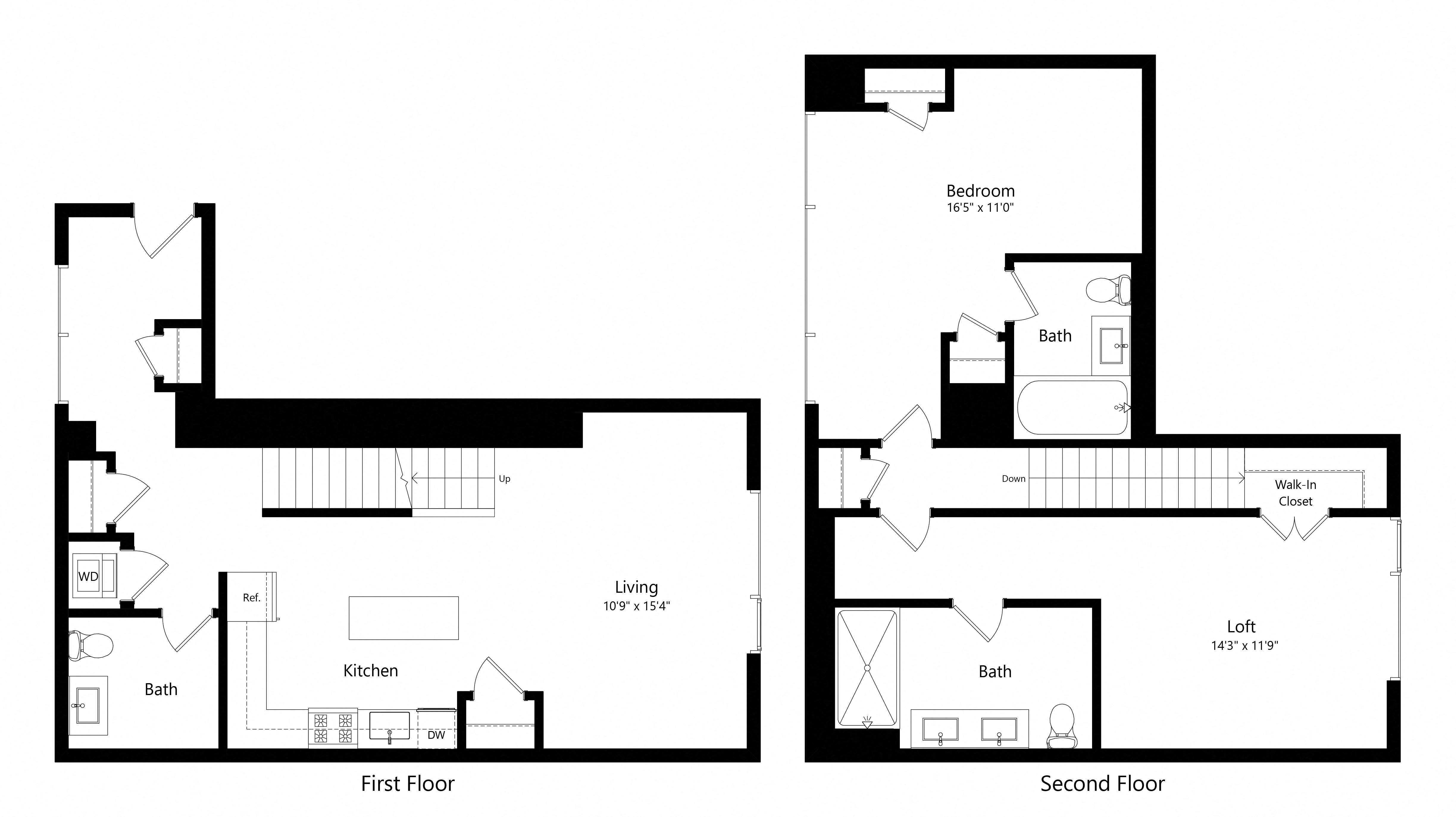 1201 Half ST SE Studio-3 Beds Apartment for Rent - Photo Gallery 53