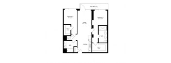 2 Bedroom - 2 Bath | B09a