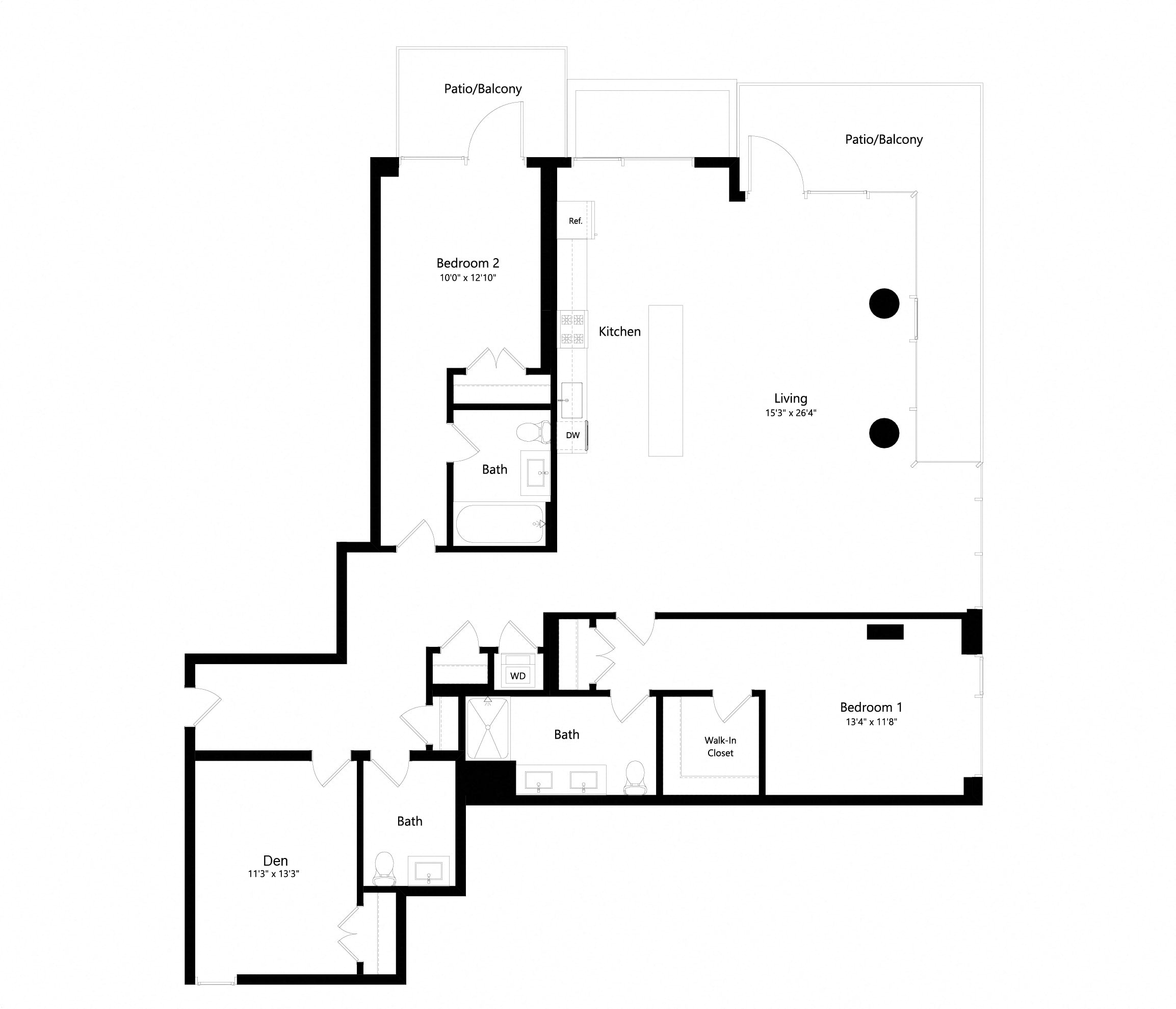 1201 Half ST SE Studio-3 Beds Apartment for Rent - Photo Gallery 74