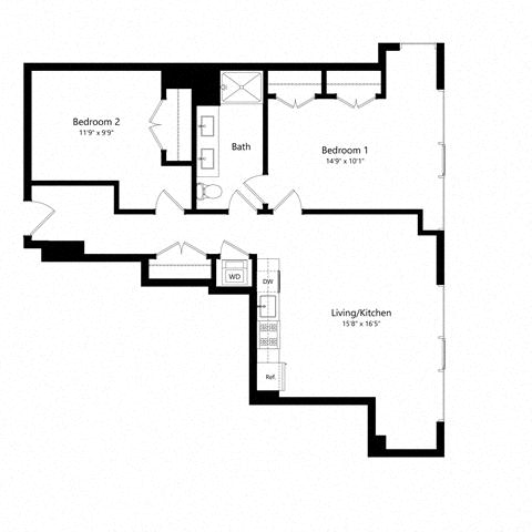 1201 Half ST SE Studio-3 Beds Apartment for Rent - Photo Gallery 95