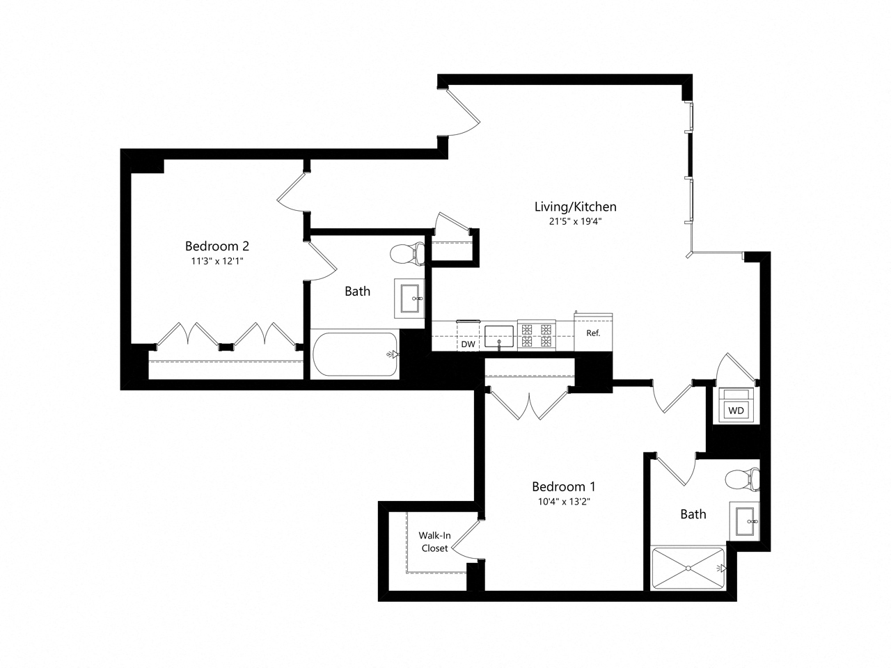 1201 Half ST SE Studio-3 Beds Apartment for Rent - Photo Gallery 55