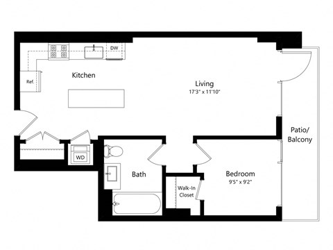 1201 Half ST SE Studio-3 Beds Apartment for Rent - Photo Gallery 32