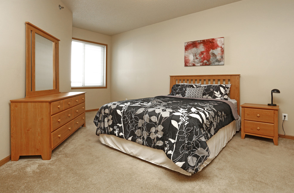 Gorgeous Bedroom at Osgood Place Apartments, Fargo, ND