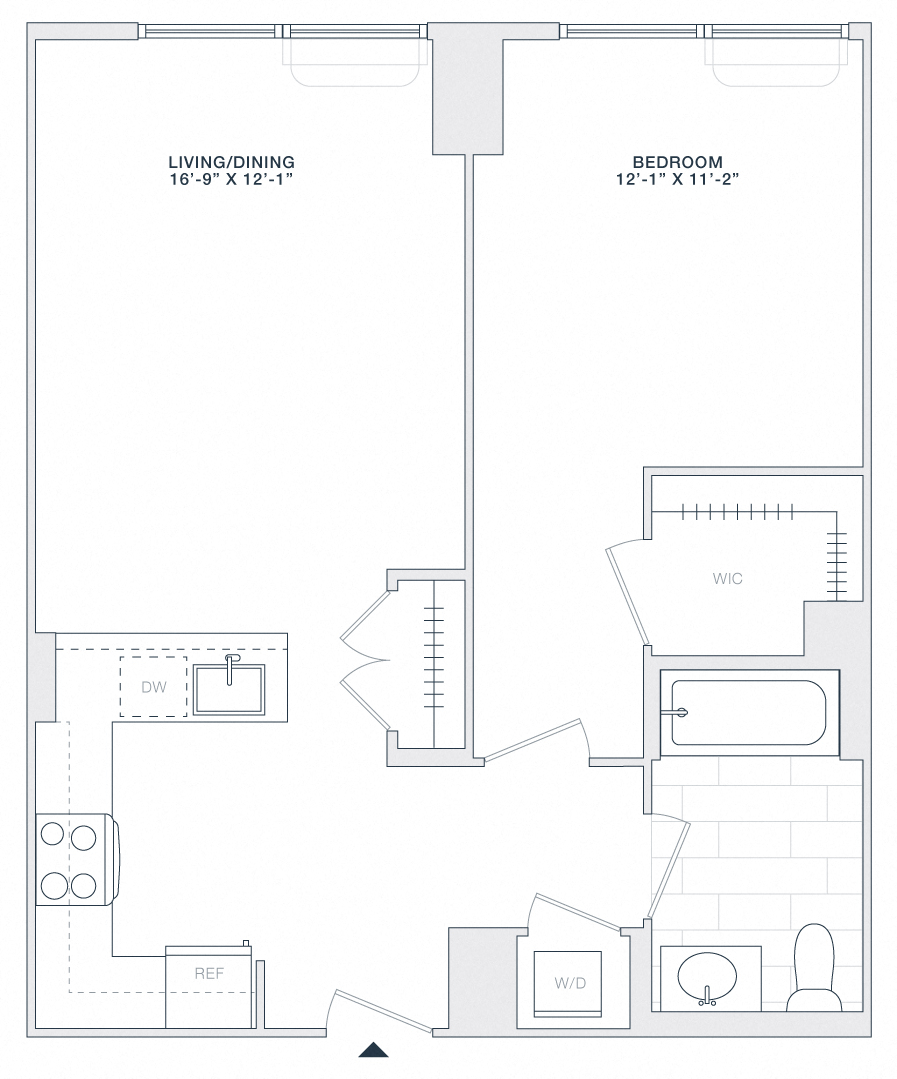 1 Bedroom 1 Bath