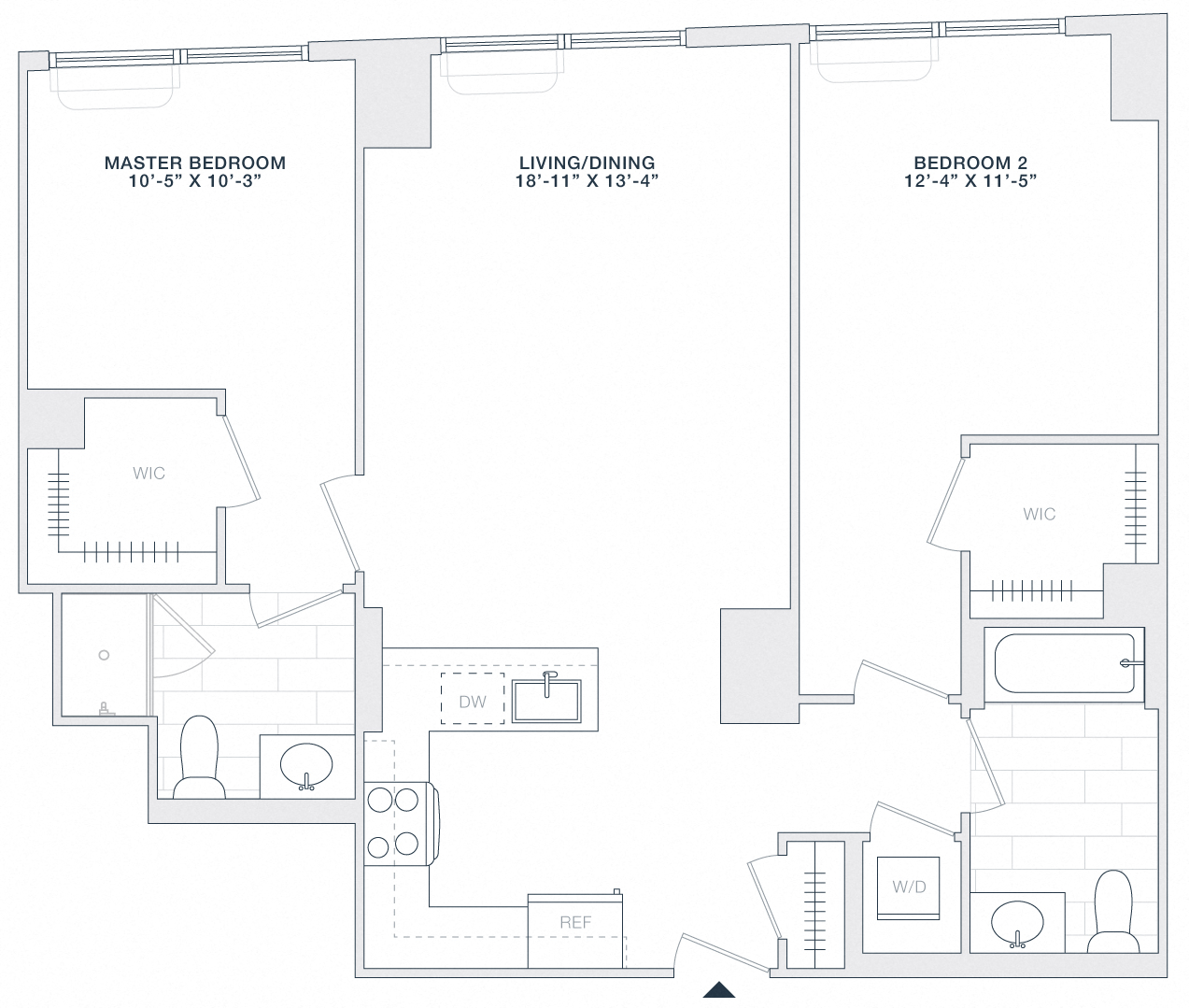 2 BED 2 BATH