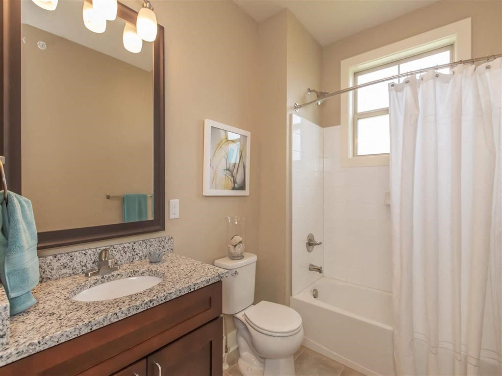 a bathroom with a sink toilet and a shower