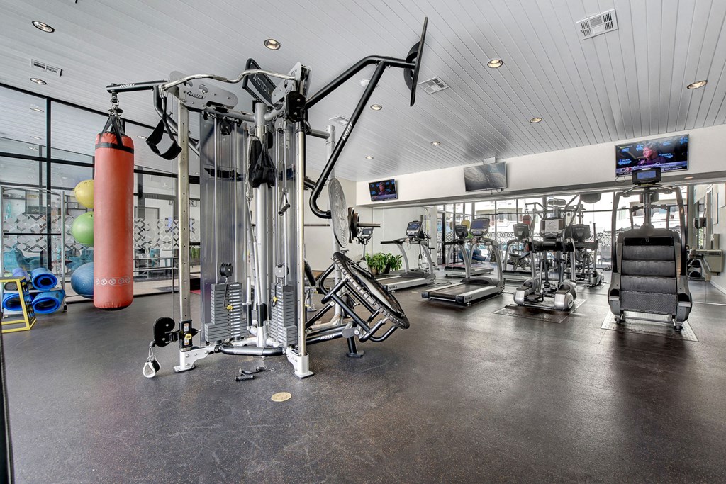 the gym at the estates at johnsons crossing