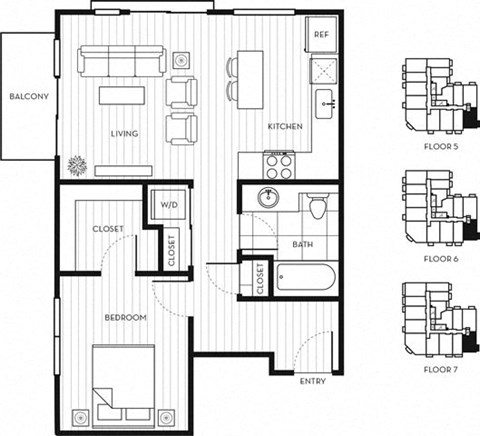 200 2nd Ave. W Studio-2 Beds Apartment for Rent - Photo Gallery 27