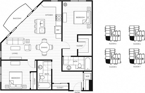 200 2nd Ave. W Studio-2 Beds Apartment for Rent - Photo Gallery 35