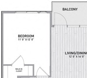2 BED 2 BATH Floor Plan 2 BED 2 BATH Floor Plan at Indigo 301, Pennsylvania