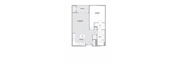 Spacious 1 BED 1 BATH Floor Plan at Indigo 301 Apartments, King of Prussia
