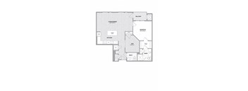Beautiful 1 BED 1 BATH w/ DEN Floor Plan at Indigo 301 Apartments, King of Prussia, Pennsylvania