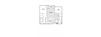 Spacious 2 BED 2 BATH Floor Plan at Indigo 301 Apartments, Pennsylvania