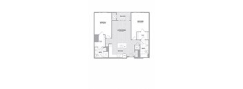 Spectacular 2 BED 2 BATH Floor Plan at Indigo 301 Apartments, King of Prussia, PA