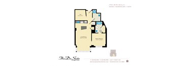 The DeSoto 04 Floor Plan at The DeSoto Apartments, Washington, DC 20005
