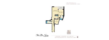 The DeSoto 05 Floor Plan at The DeSoto Apartments in Washington, DC 20005