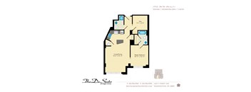 The DeSoto 06 Floor Plan at The DeSoto Apartments, Washington, DC 20005