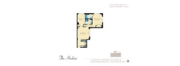 The Hudson 08 Floor Plan at The Hudson Apartments, Washington, DC, 20005