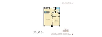 The Hudson 11 Floor Plan at The Hudson Apartments, Washington, DC, 20005