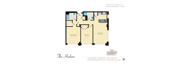The Hudson 13 Floor Plan at The Hudson Apartments, Washington, DC 20005