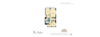 The Hudson 14 Floor Plan at The Hudson Apartments, Washington, District of Columbia 20005