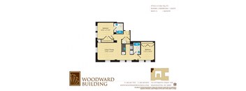 Floor Plan A Woodward at The Woodward Building Apartments, Washington, DC 20005