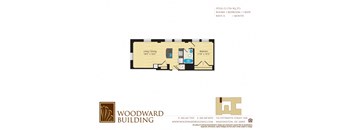 Floor Plan C1 Woodward at The Woodward Building Apartments, Washington, DC 20005