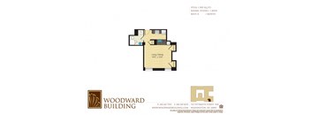 Floor Plan I Woodward at The Woodward Building Apartments, Washington, DC 20005