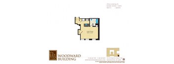 Floor Plan K Woodward at The Woodward Building Apartments, Washington, DC, 20005