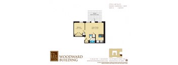 Floor Plan L Woodward at The Woodward Building Apartments, Washington, DC 20005