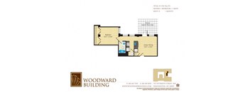 Floor Plan N Woodward at The Woodward Building Apartments, Washington, DC 20005