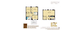 Floor Plan Q1 Woodward at The Woodward Building Apartments, Washington, DC 20005