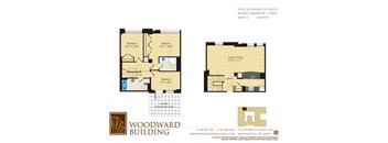 Floor Plan Q3 Woodward at The Woodward Building Apartments, Washington, DC 20005