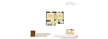 Floor Plan R Woodward at The Woodward Building Apartments, Washington, DC 20005