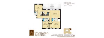Floor Plan S Woodward at The Woodward Building Apartments, Washington, DC 20005