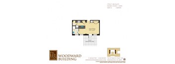 Floor Plan T Woodward at The Woodward Building Apartments, Washington, DC 20005