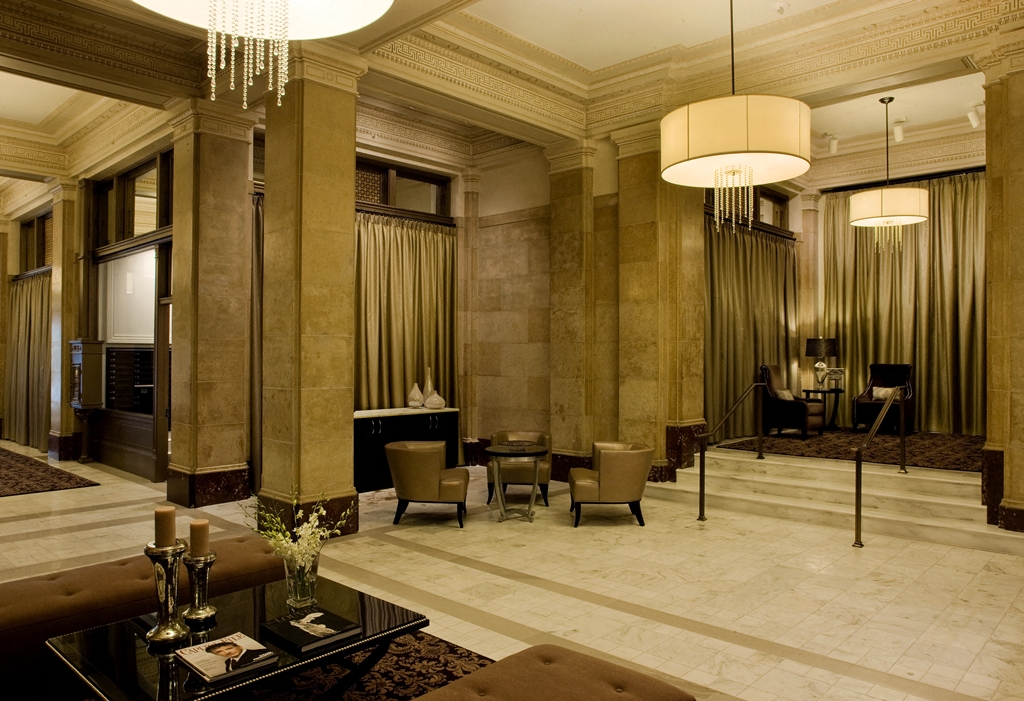 Elegant Lobby at The Woodward Building Apartments Washington, DC 20005