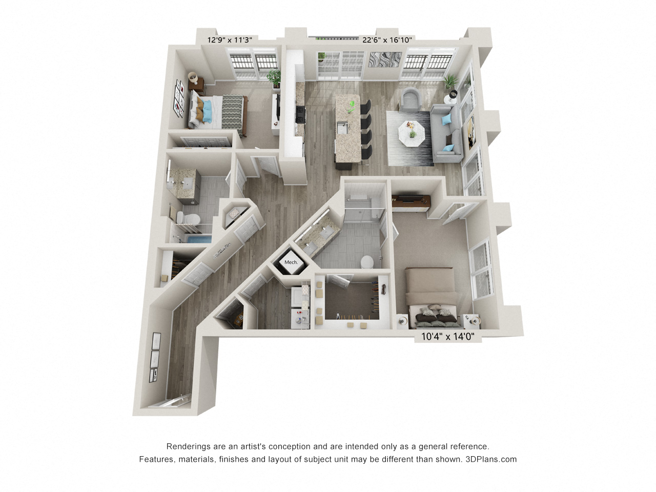 The Archway Style E floor plan