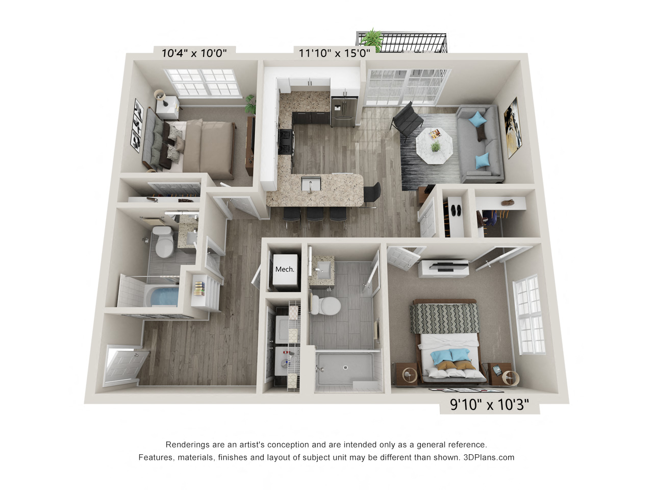 The Archway Style A floor plan