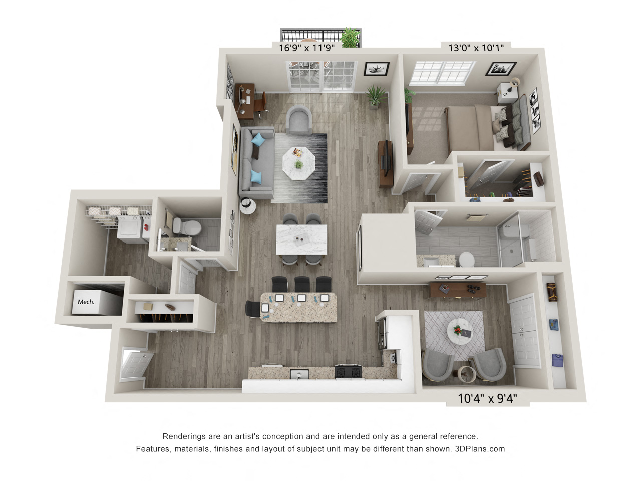 The Flagstone Style A floor plan