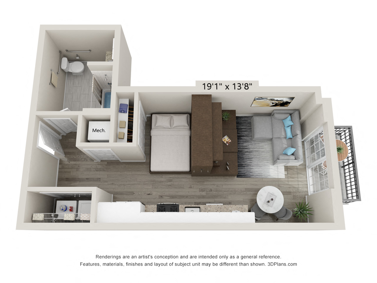 The Slate Style A floor plan