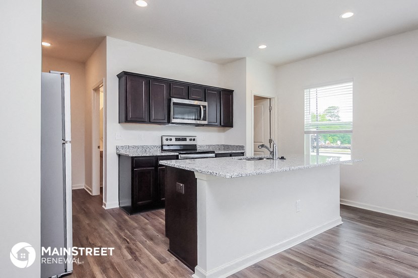 the kitchen is clean and ready for us to use